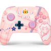 Power A Enhanced Wireless Controller Princess Peach Plaid 10