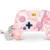 Power A Enhanced Wireless Controller Princess Peach Plaid 7