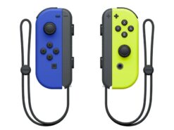 Nintendo Switch Controller Joy-Con Set Blau/Neon-Gelb 1