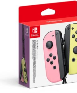 Nintendo Switch Controller Joy-Con Set Pastell-Rosa/Gelb 2