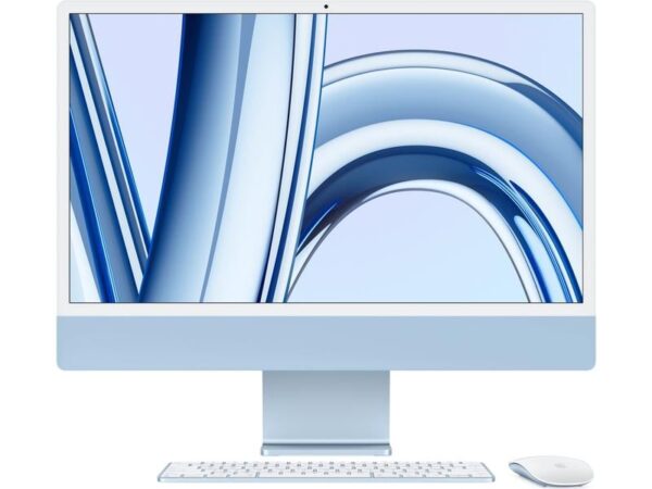 Apple iMac 24″ M3 8C GPU / 256 Go / 8 Go Bleu